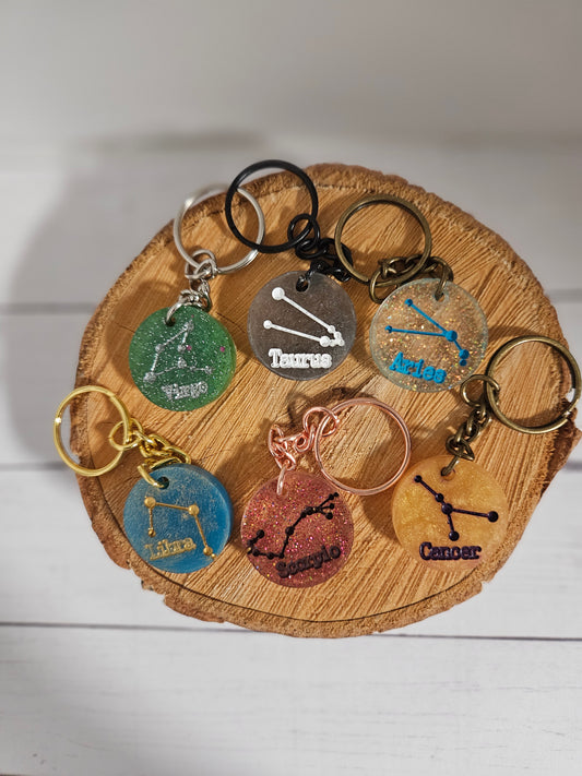 Mystery Zodiac Keychains