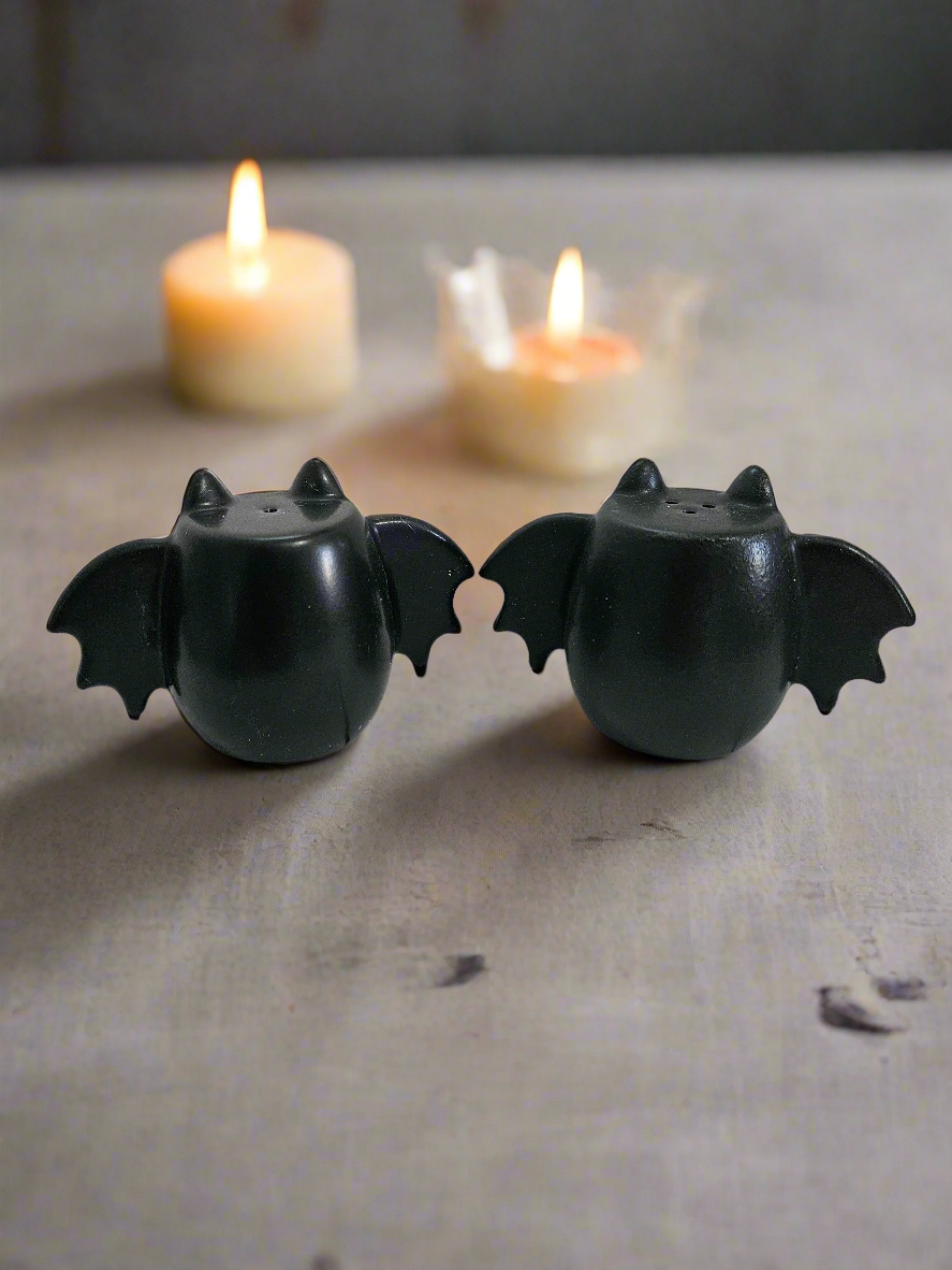 Bat Salt and Pepper Shakers