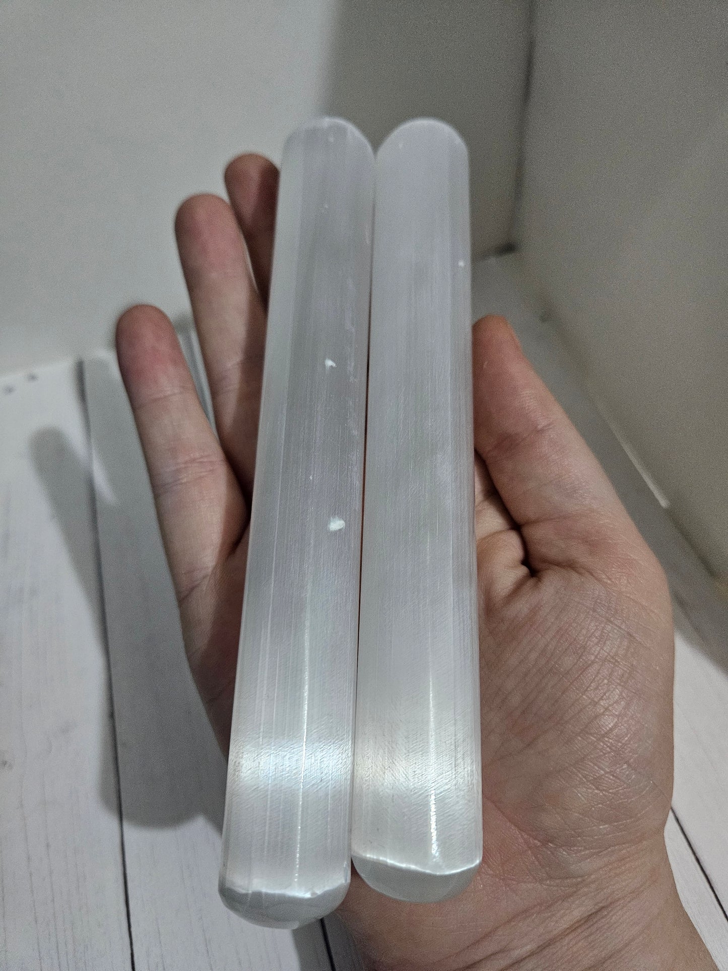 Selenite Carvings