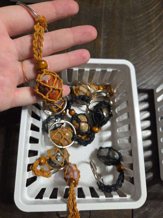 Macrame keychains