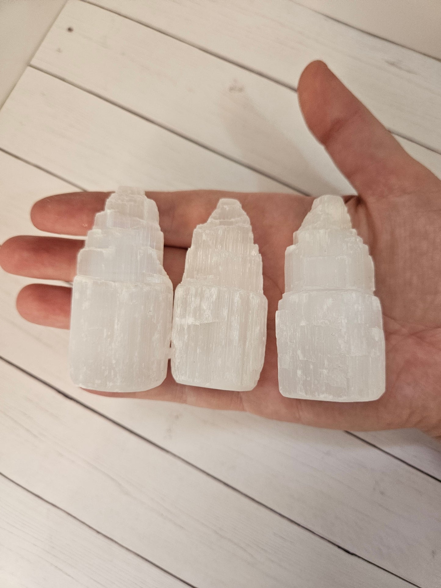 Selenite Carvings