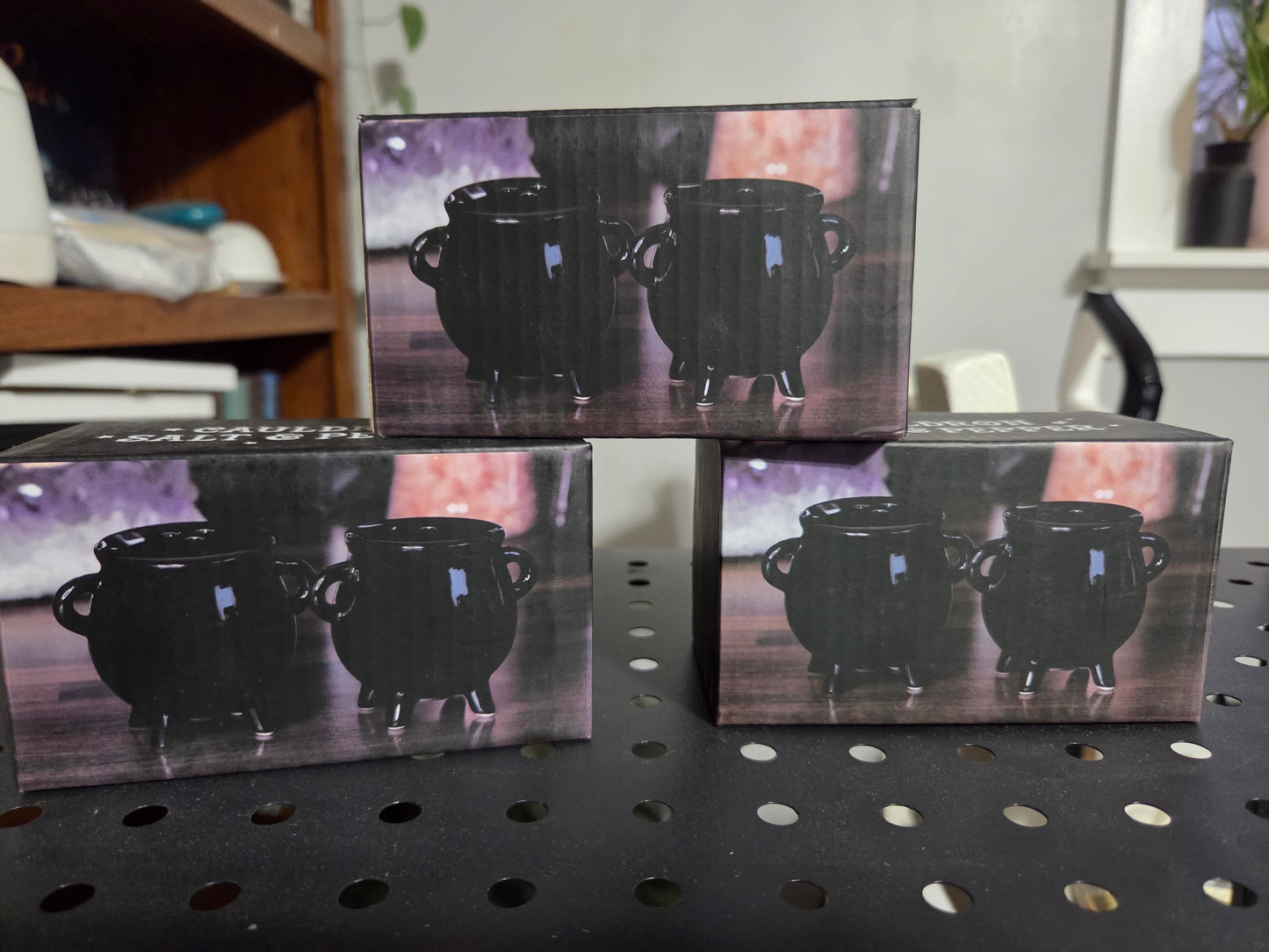Cauldron salt and pepper shaker bundle